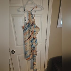 Multicolor Strappy Dress